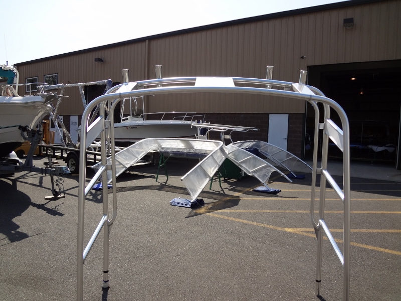 Custom Boat Arches Custom Radar Arches Hard Tops for Boats Sales