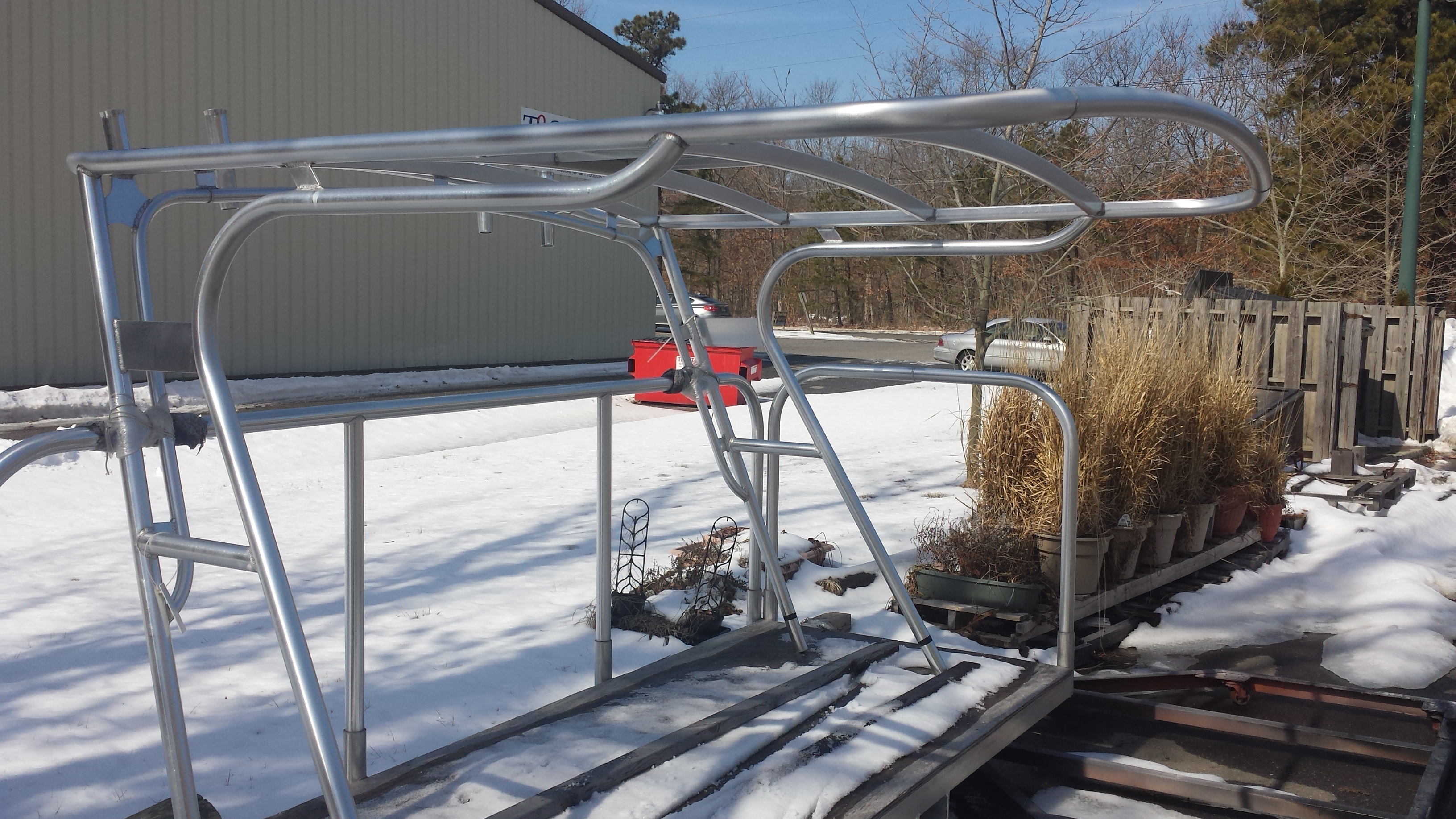 Custom Boat Arches Custom Radar Arches Hard Tops for Boats Sales