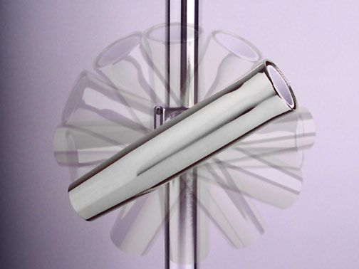 Adjust-O-Launcher" Rod Holder - Clear