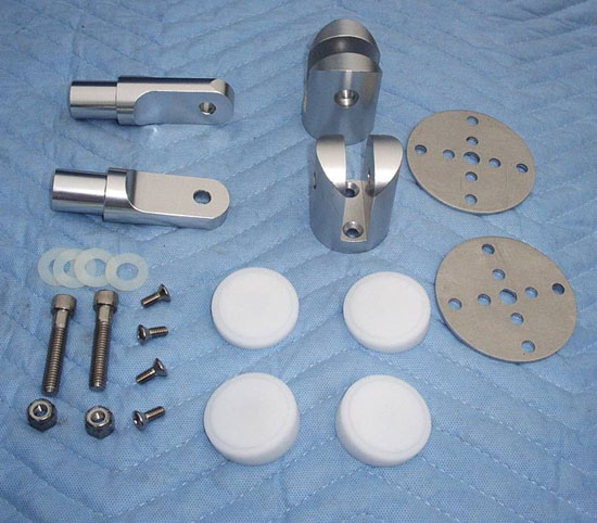 Special Tower Mount Pad Fitting - 1” Schd 40 pipe