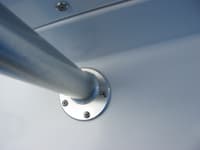 Leg and console fit reference for Commercial Duty top