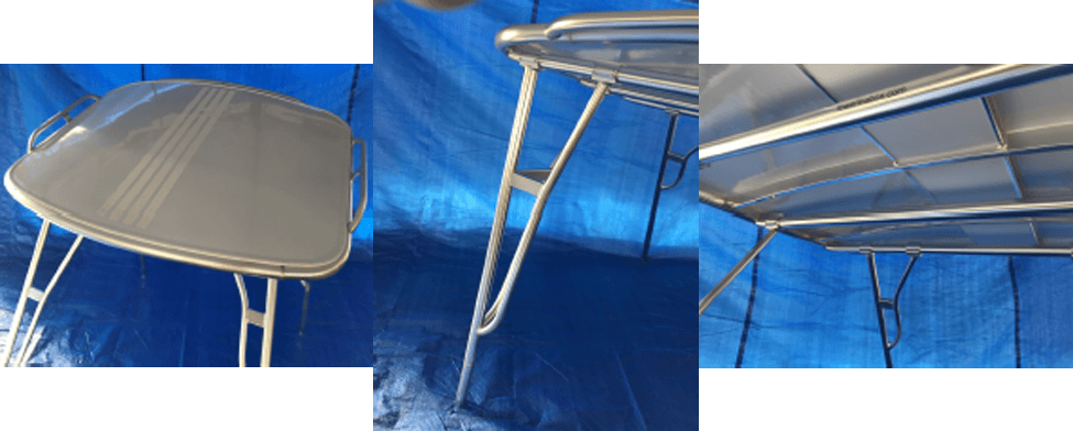 Atlantic Towers® hard dodger hardtop system