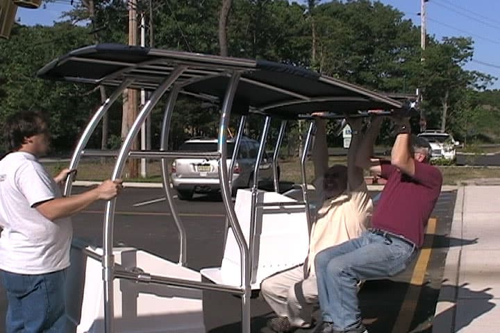 Taco Neptune T-Top after the two-man test