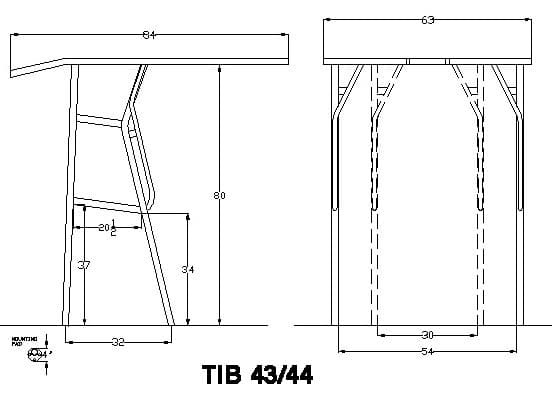 63x84 large glass top fit example