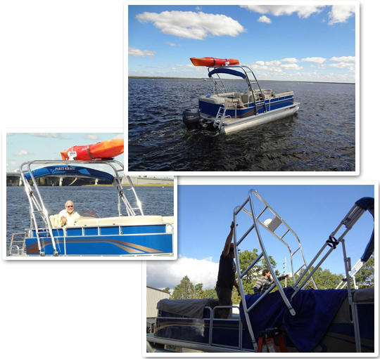 Pontoon Collage