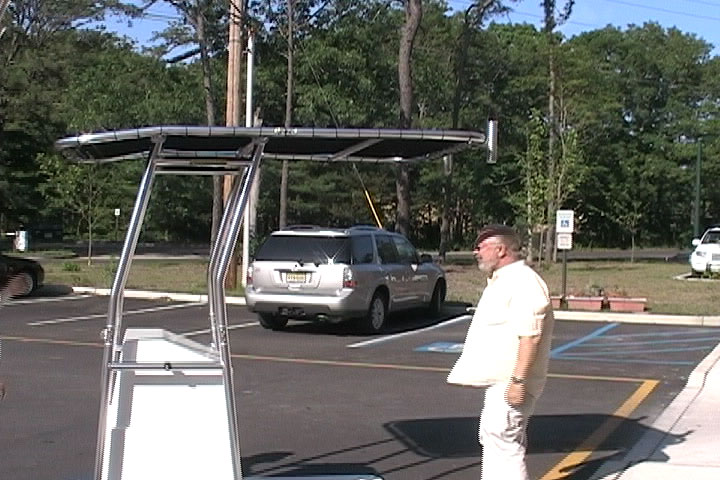 Fishmaster T-Top before the one-man test