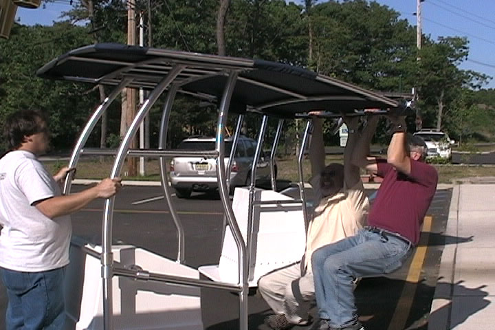 Taco Neptune T-Top after the two-man test