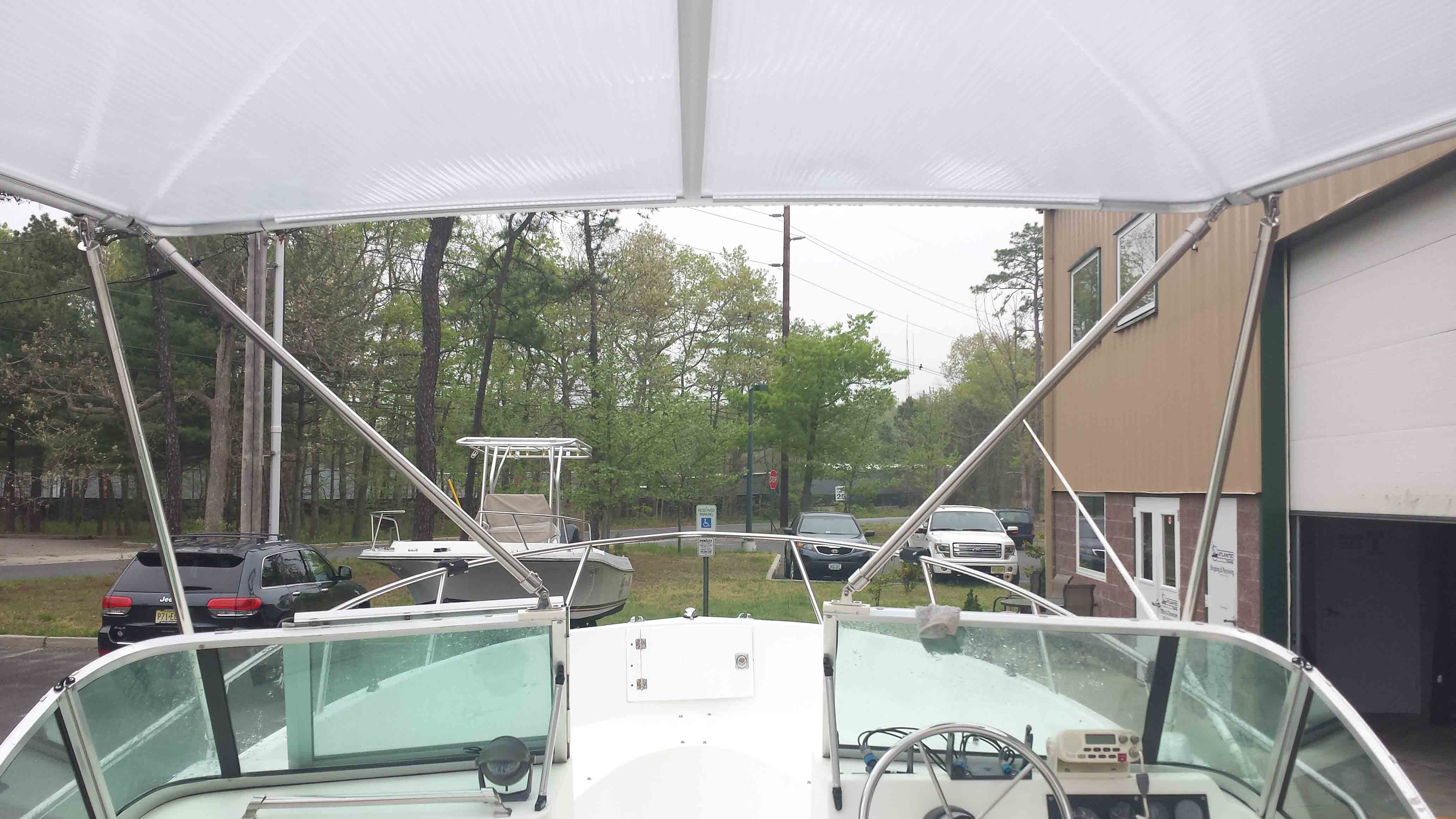 Bimini Buster construction and conversion detail